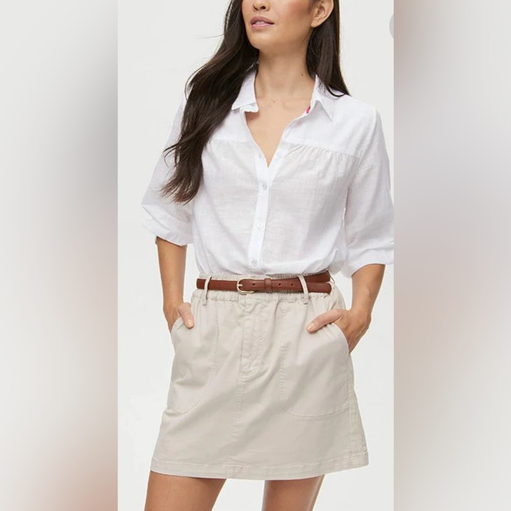 Michael Stars Monroe Utility Mini Skirt Contemporary Minimalist Sizes 1X & 2X